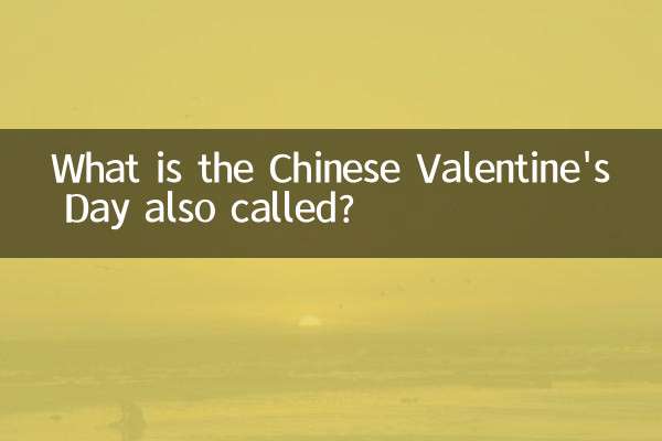 What is the Chinese Valentine's Day also called?