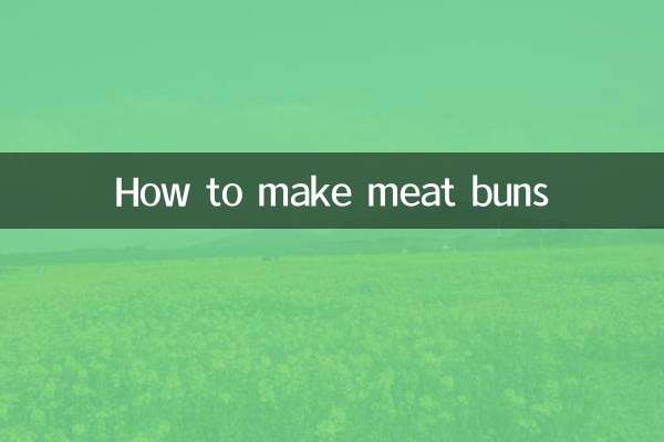 肉まんの作り方