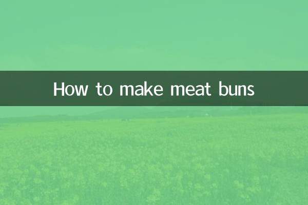 怎么样做肉包