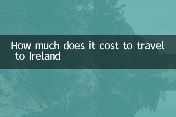 How much does it cost to travel to Ireland