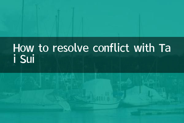 Wie man Konflikte mit Tai Sui löst