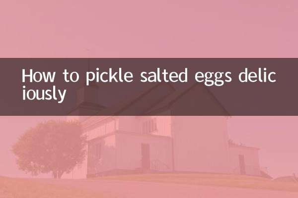 Comment mariner délicieusement les œufs salés