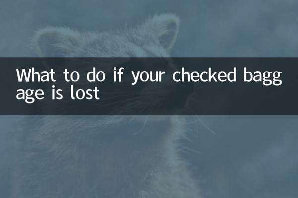 托運行李丟失怎麼辦