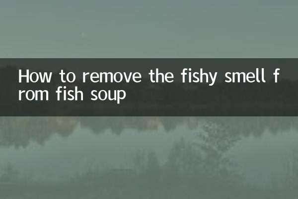 Cómo quitar el olor a pescado de la sopa de pescado