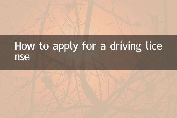 ड्राइविंग लाइसेंस के लिए आवेदन कैसे करें