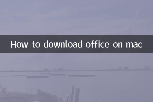 Cómo descargar office en mac