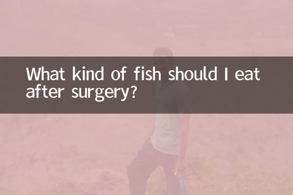 Che tipo di pesce dovrei mangiare dopo l'intervento chirurgico?