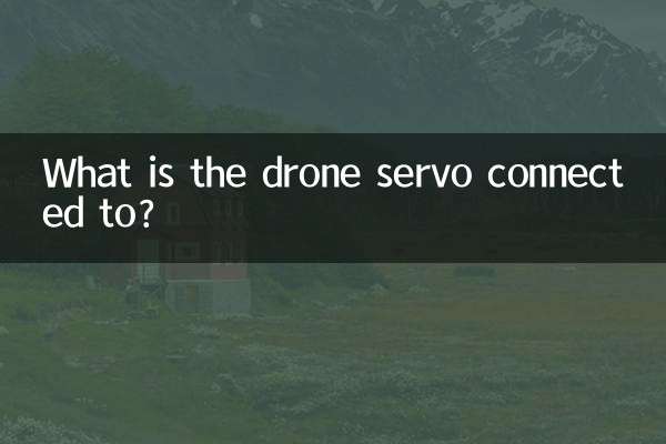 ড্রোন সার্ভো কিসের সাথে সংযুক্ত?