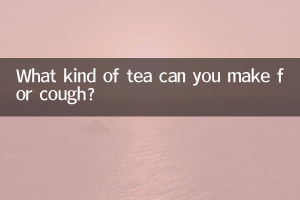 Welchen Tee kann man gegen Husten zubereiten?
