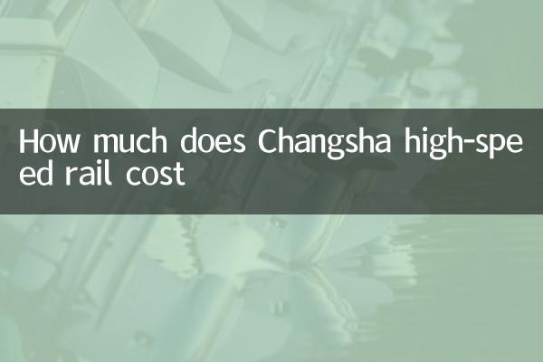 كم تكلفة السكك الحديدية عالية السرعة Changsha