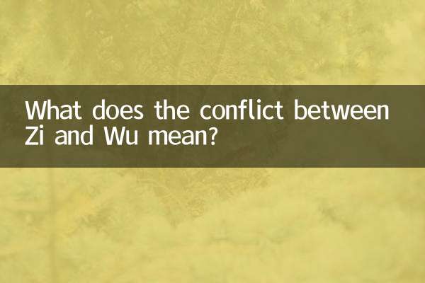 子午相冲什么意思