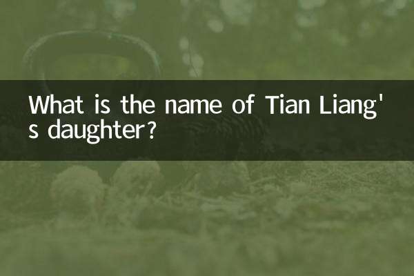 Qual è il nome della figlia di Tian Liang?