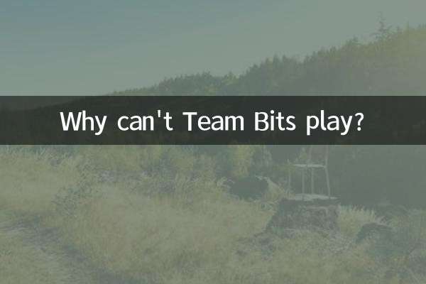 Por que o Team Bits não pode jogar?