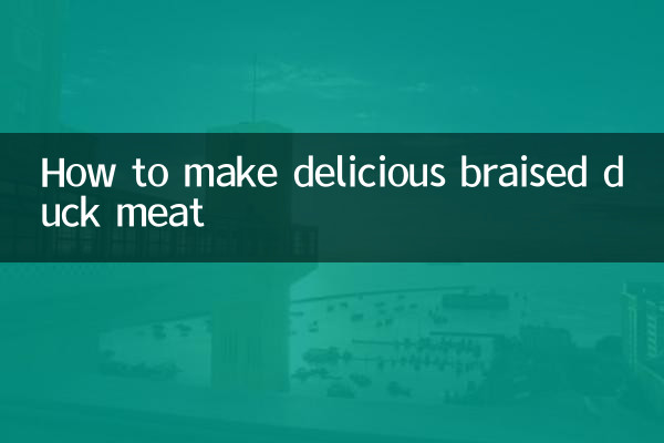 Como fazer uma deliciosa carne de pato refogada