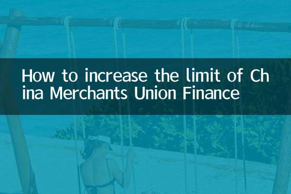 So erhöhen Sie das Limit von China Merchants Union Finance