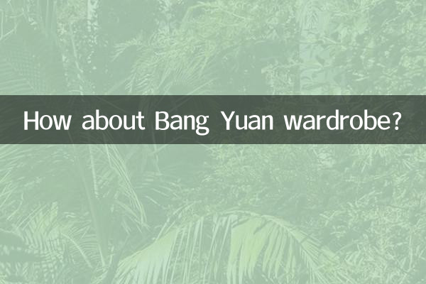 بنگ یوآن الماری کے بارے میں کیا خیال ہے؟