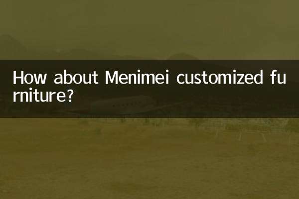 Как насчет индивидуальной мебели Menimei?