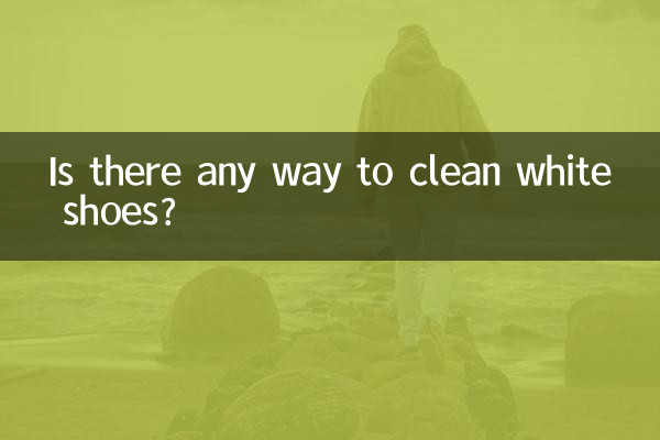 Esiste un modo per pulire le scarpe bianche?