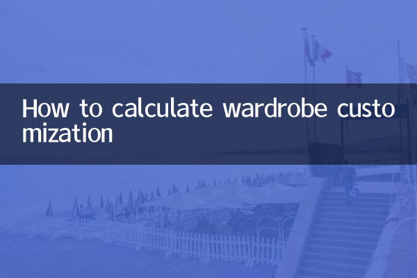 Comment calculer la personnalisation de la garde-robe