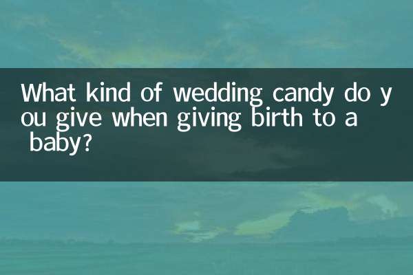 生小孩发什么喜糖