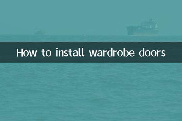 How to install wardrobe doors