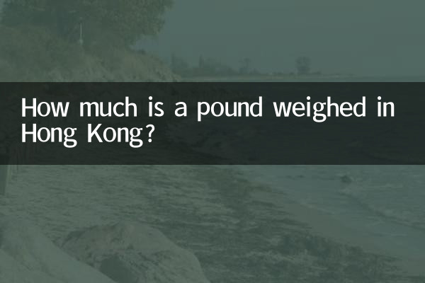 হংকং-এ এক পাউন্ডের ওজন কত?