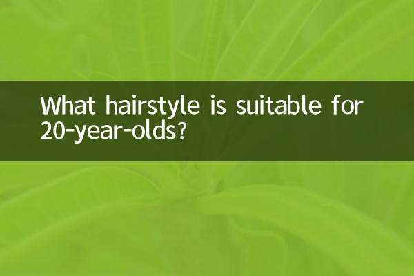 What hairstyle is suitable for 20-year-olds?