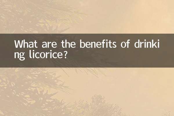 Quali sono i benefici del bere liquirizia?