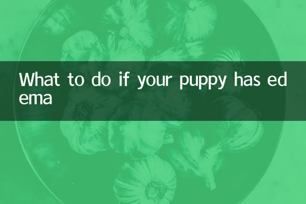আপনার কুকুরছানা এডিমা হলে কি করবেন