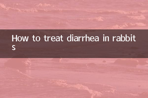 Come trattare la diarrea nei conigli