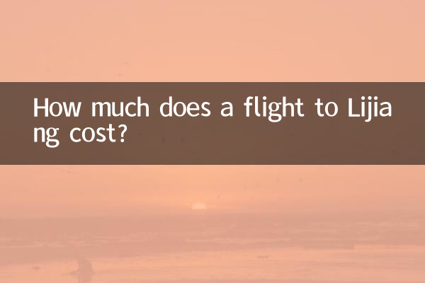 Wie viel kostet ein Flug nach Lijiang?