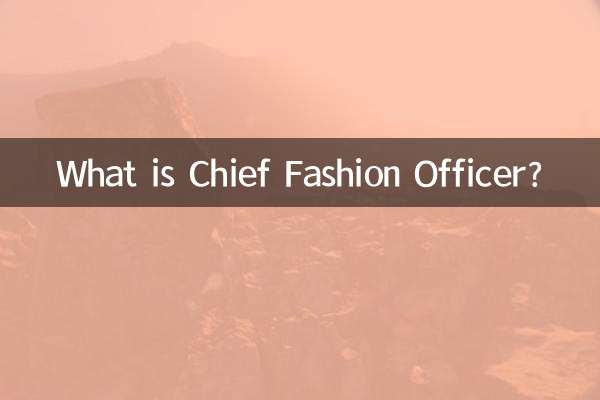 ¿Qué es el director de moda?