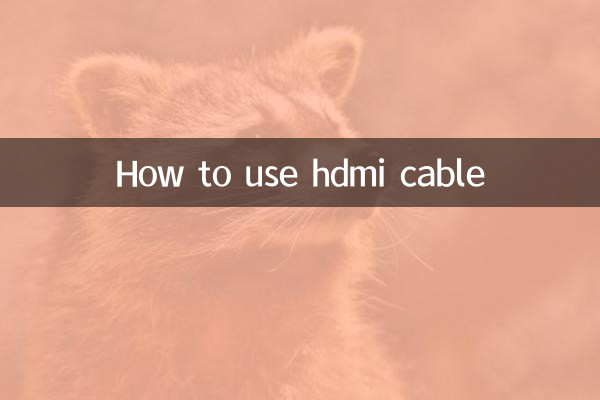 So verwenden Sie ein HDMI-Kabel