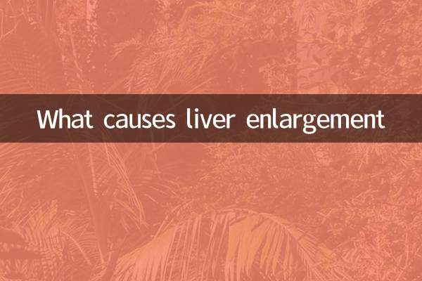 肝臓肥大の原因