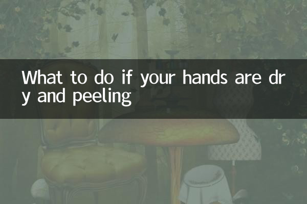 O que fazer se suas mãos estiverem secas e descascando