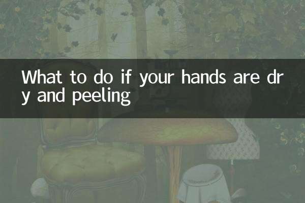 O que fazer se suas mãos estiverem secas e descascando