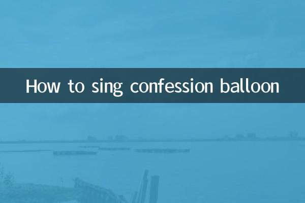 কিভাবে স্বীকারোক্তি বেলুন গাই