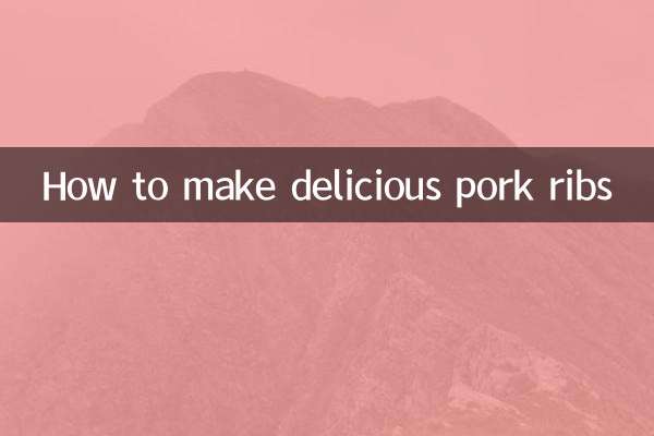 Come preparare deliziose costolette di maiale