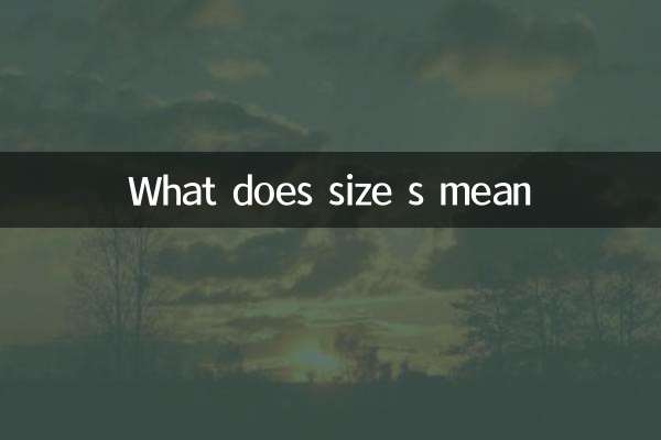 سائز کا کیا مطلب ہے؟