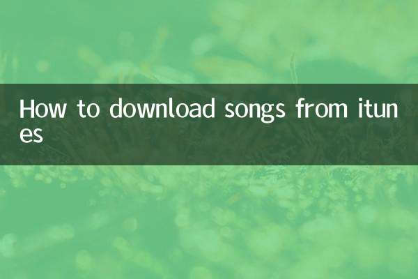Comment télécharger des chansons depuis iTunes