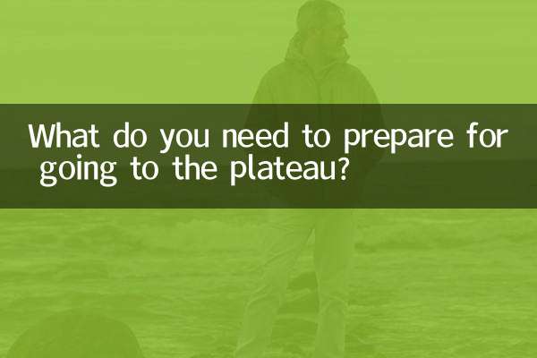 Cosa serve per prepararsi per andare in altopiano?