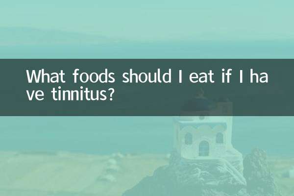Que alimentos devo comer se tiver zumbido?