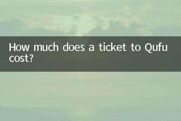 Сколько стоит билет в Цюйфу?