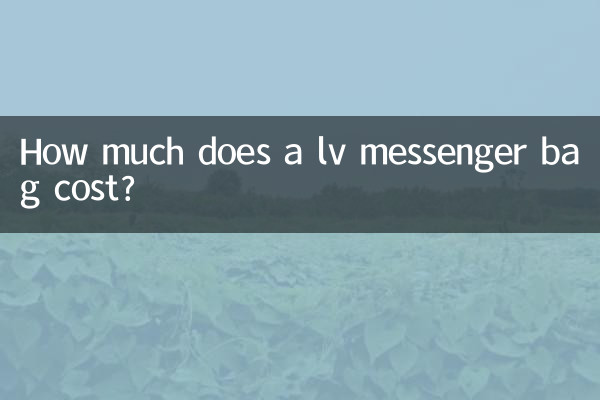 How much does a lv messenger bag cost?