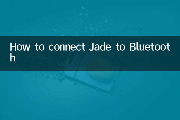 Come connettere Jade al Bluetooth