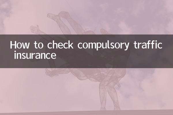 How to check compulsory traffic insurance