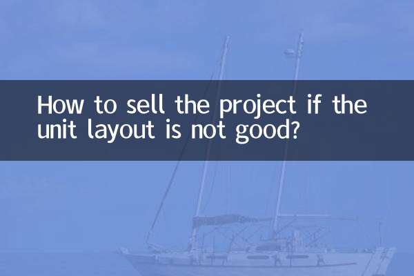 Wie kann ich das Projekt verkaufen, wenn die Raumaufteilung nicht gut ist?