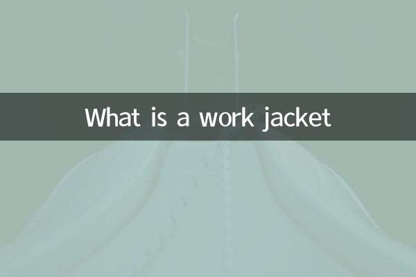 什么是工装外套