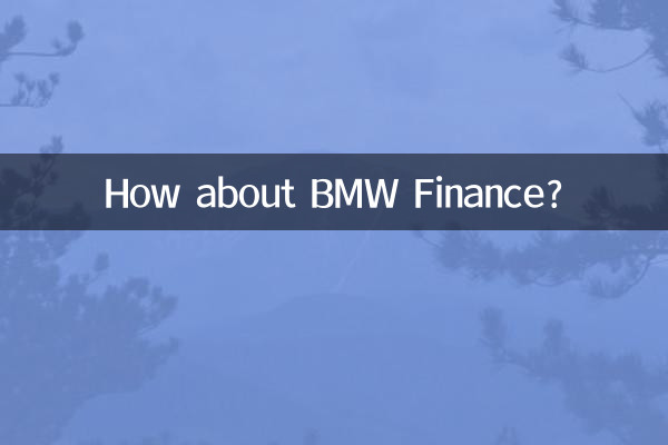 How about BMW Finance?