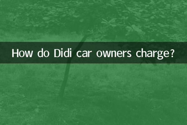 दीदी कार मालिक कैसे शुल्क लेते हैं?